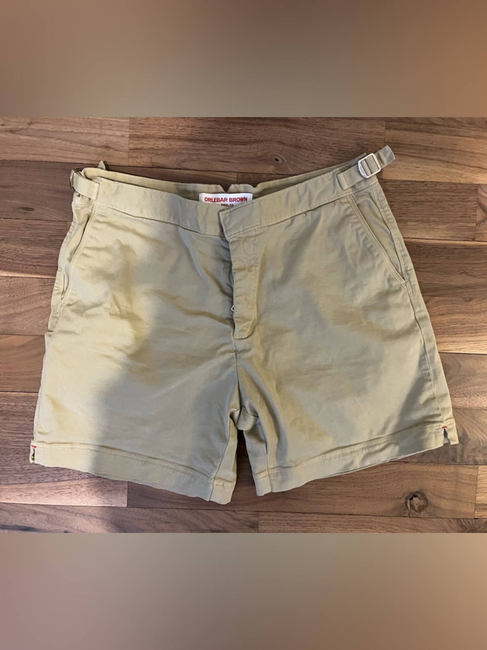 Orlebar Brown Khaki/Tan Swim Shorts
